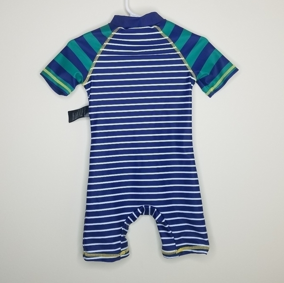 NWOT Bonverano Onepiece Rashguard Bathing Suit 9-12m - Picture 2 of 5